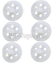 Cheerson CX-33W CX-33S Parts-04-01 Main gear(6pcs),Cheerson CX-33W CX-33S RC Drone Quadcopter Spare parts,5.8G real-time image transmission aerial aircraft accessories